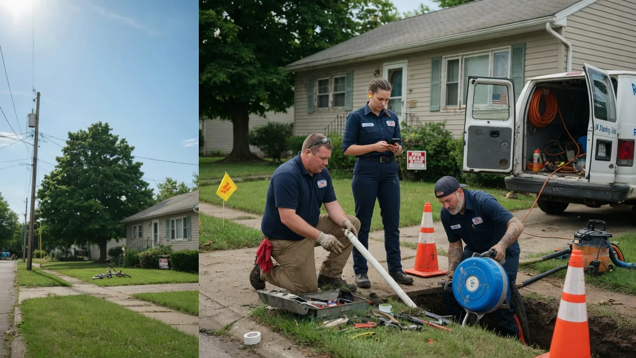 Sewer Line Repair in Galveston, IN near me